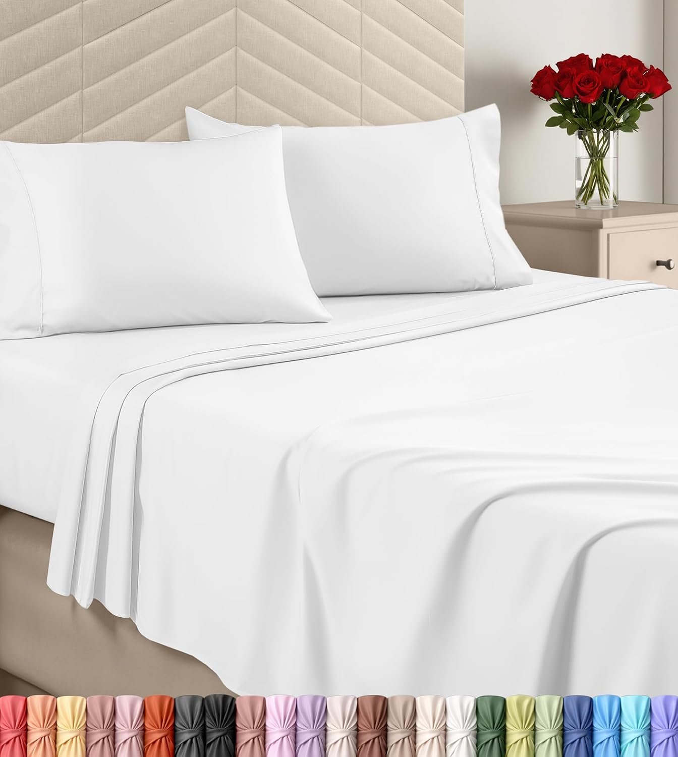 Plain Microfiber Flat Sheet