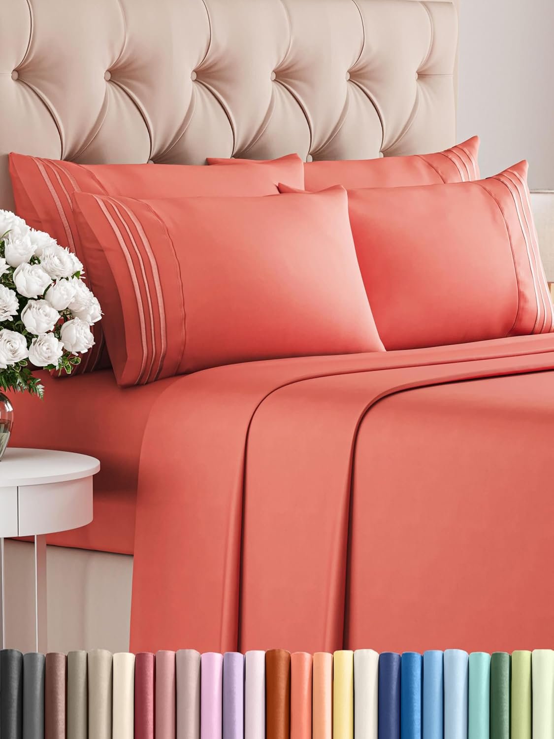 Double Brushed Microfiber Sheet Set
