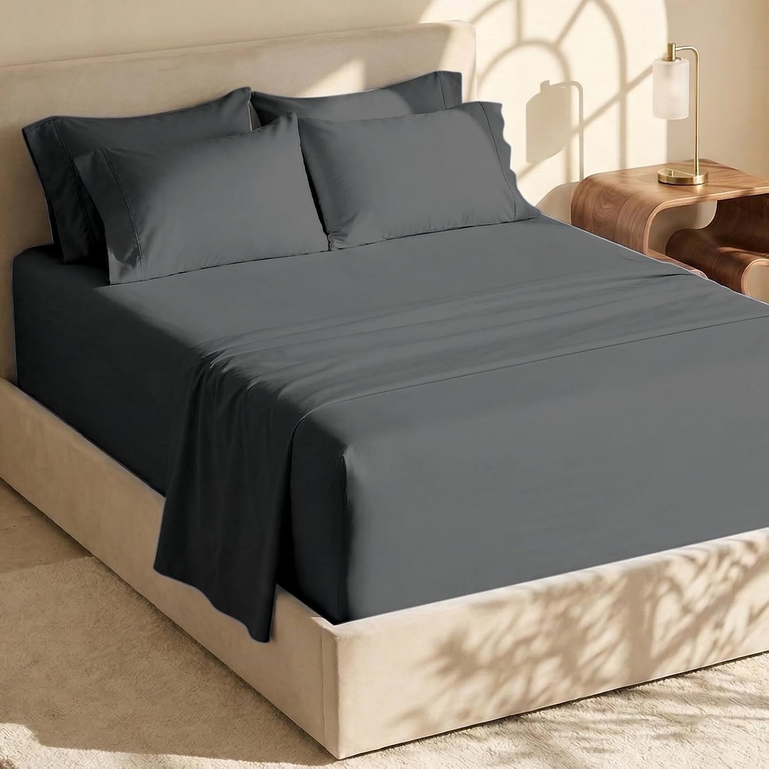 Double Brushed Microfiber Flat Sheet