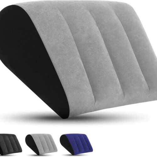 Inflatable Wedge Cushion for Leg and Lumbar Support