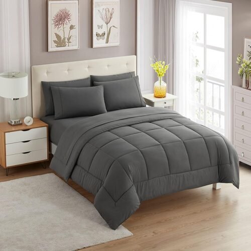 Brushed Microfiber Comforter Set with Sheets