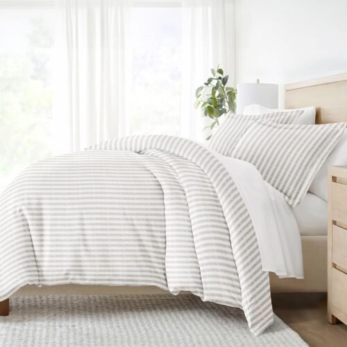 Microfiber Duvet Cover Set with Corner Ties