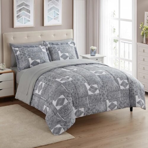 Brushed Microfiber Comforter Set with Shams